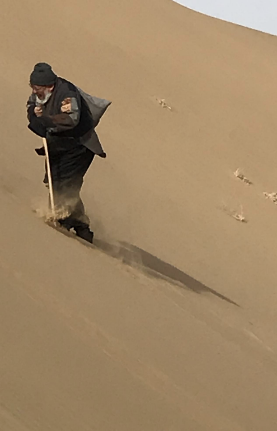 中国当代著名画僧释大觉杨彦宏法显精神持大觉愿行