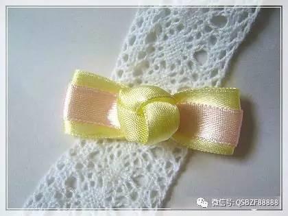 丝带花 包装丝带花教程图解