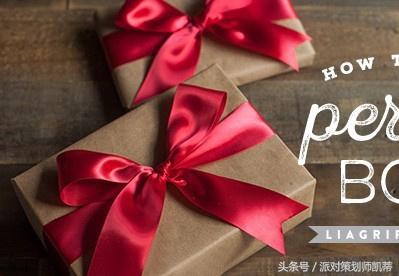礼物盒包装丝带十字结 礼盒蝴蝶结的系法