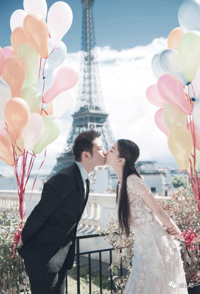 我从刘诗诗陈妍希的婚纱照中总结了8类创意婚纱照pose，刘诗诗秀禾服婚纱照