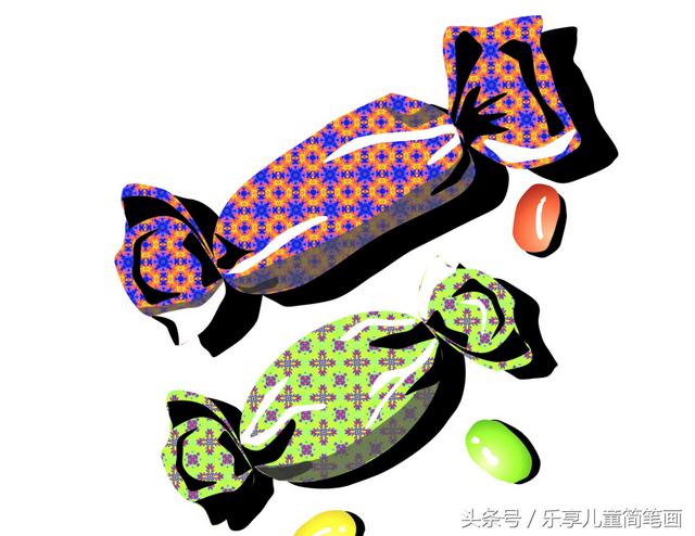 简单糖果简笔画图片大全可爱,礼物简笔画图片大全 简单漂亮