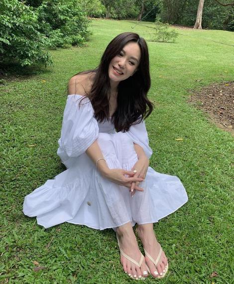 看完「最美殷素素」的近照，網友驚呼：確定沒吃防腐劑嗎 街拍正妹 第7张