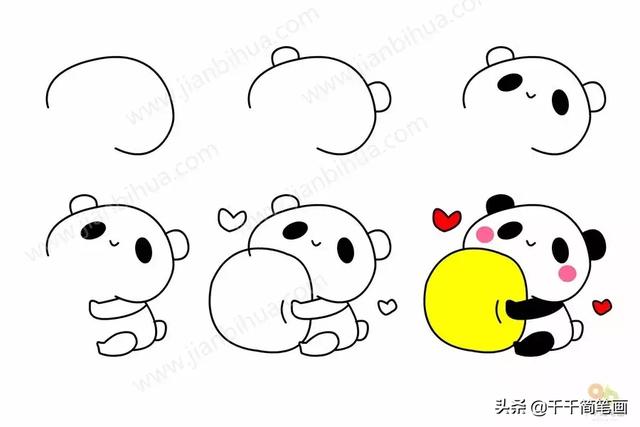 三岁儿童最简单的画 1一3岁简笔画图片大全