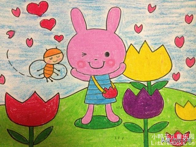 可爱卡通小图案简笔画萌萌哒,简笔画简单 可爱卡通 萌萌