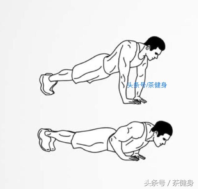 想練出強壯的上肢嗎？6種伏地挺身變化訓練動作，提高上肢肌肉力量 健身減肥達人 第4张