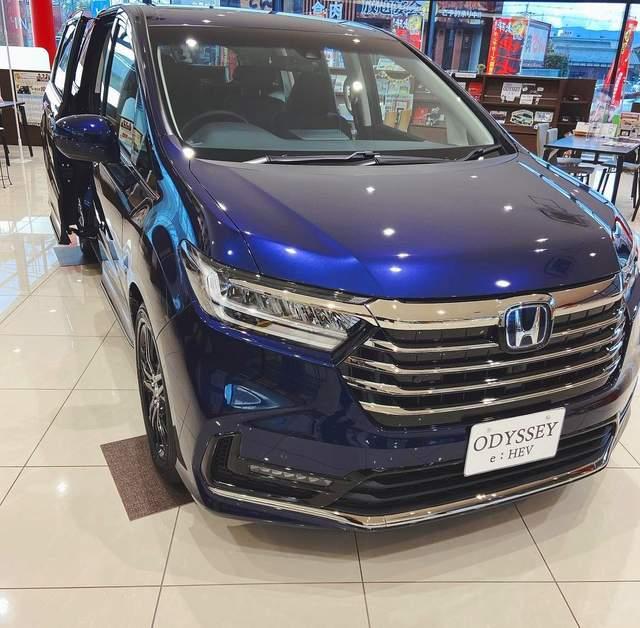 新款本田奥德赛实车，外观更霸气，搭祖传2.0L混动系统