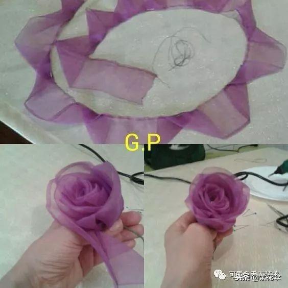 礼物彩带怎么拉出花,礼物包装拉花怎么用