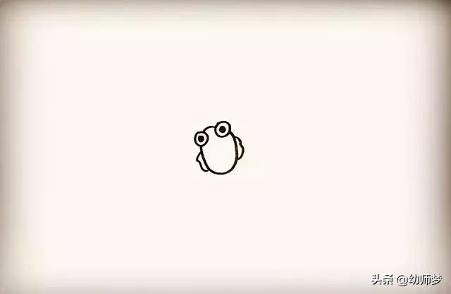 儿童简单画漂亮的房子 儿童简单画小鱼