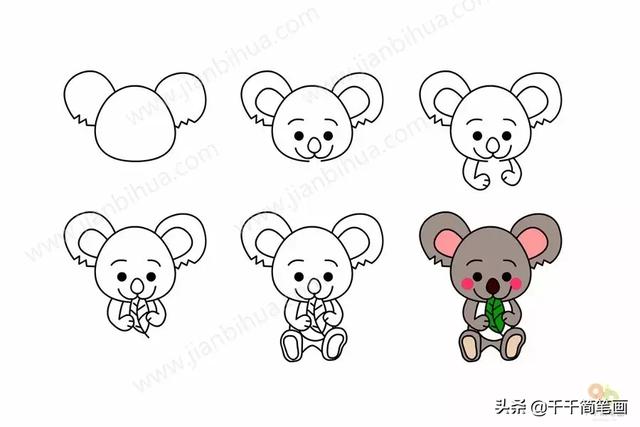 三岁儿童最简单的画 1一3岁简笔画图片大全