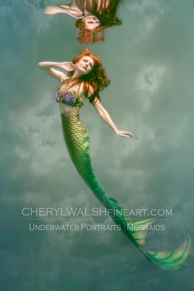 迄今为止最真实的美人鱼画面，看过那么多水下美人鱼