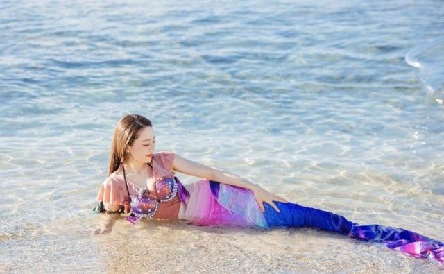 郎朗小嬌妻吉娜現身綜藝！在海中cos「美人魚」，這顏值能出道了 娛樂八卦吃瓜 第2张