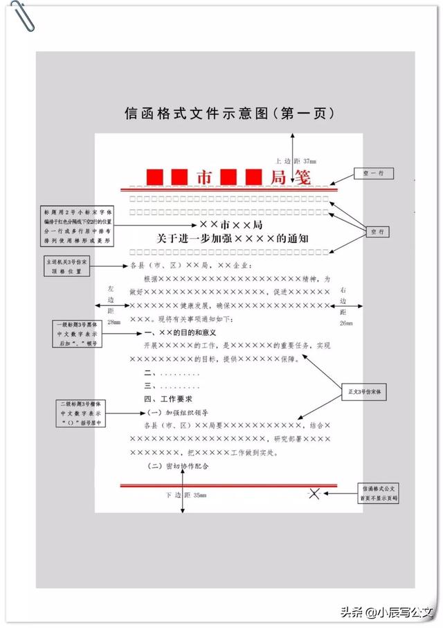 文头，公文文头排版