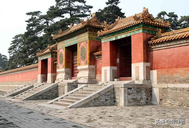 河北保定:无人机航拍易县清西陵—公主园寝 未开放不能游览