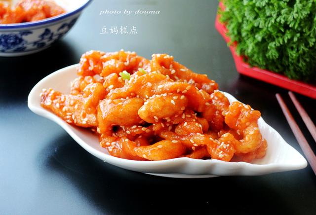 不用醃制，10分鍾就做好的糖醋肉，冷了都好吃~ 熱愛美食 第14张