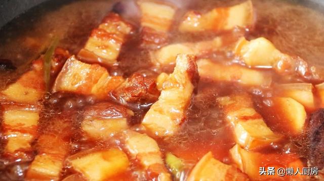 大廚教你做紅燒肉，記住這些，入口即化味道香，減肥也要吃幾塊 熱愛美食 第18张