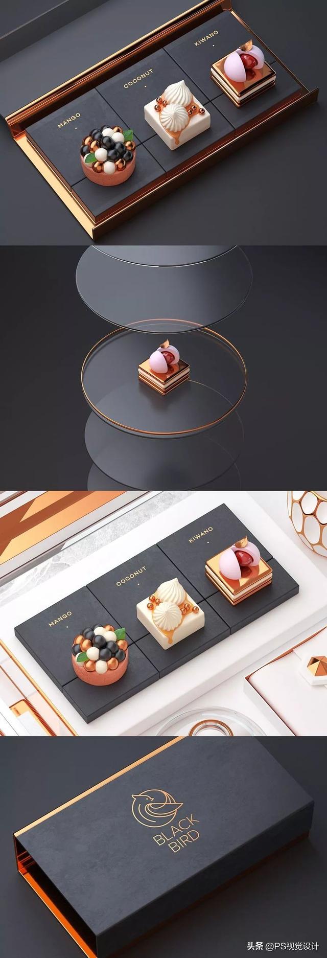 ps包装袋设计制作教程,包装盒设计 展开图