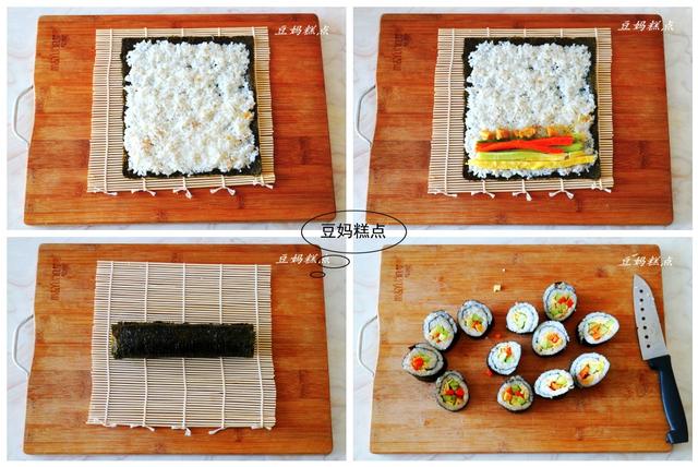 孩子不愛吃飯？學做這2種壽司，2碗米飯不夠吃 熱愛美食 第6张