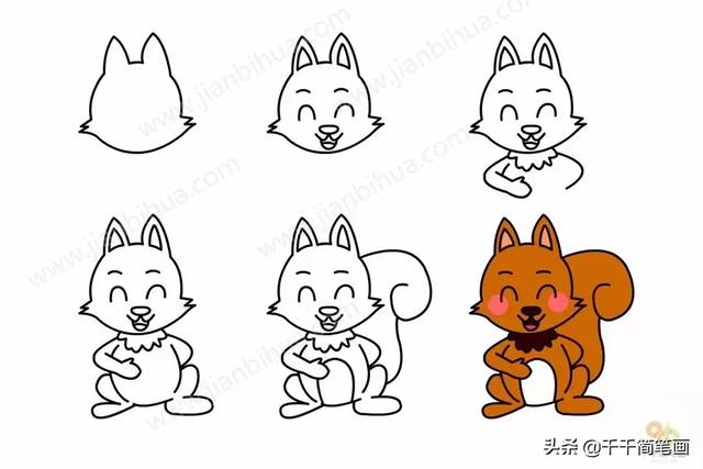 三岁儿童最简单的画 1一3岁简笔画图片大全