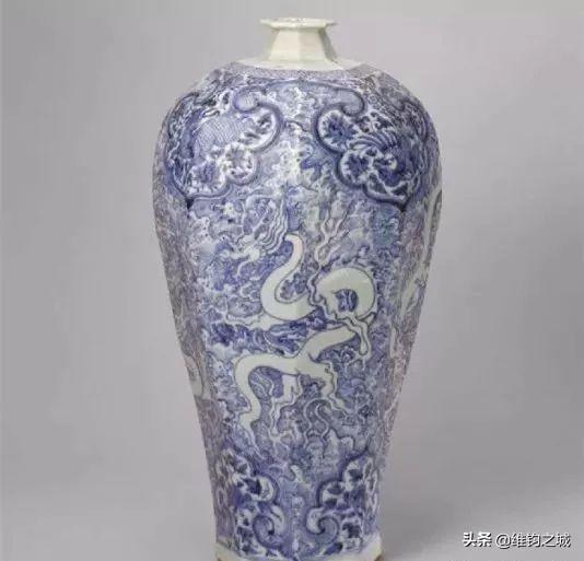 真品元青花瓷器底部特点，元青花瓷底足辨识