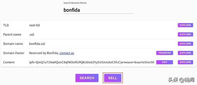 eth域名拍卖（手把手教你玩转 Bonfida 推出的 Solana 域名服务）
