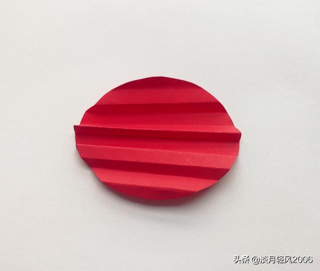 雨伞折纸 长条折蝴蝶结
