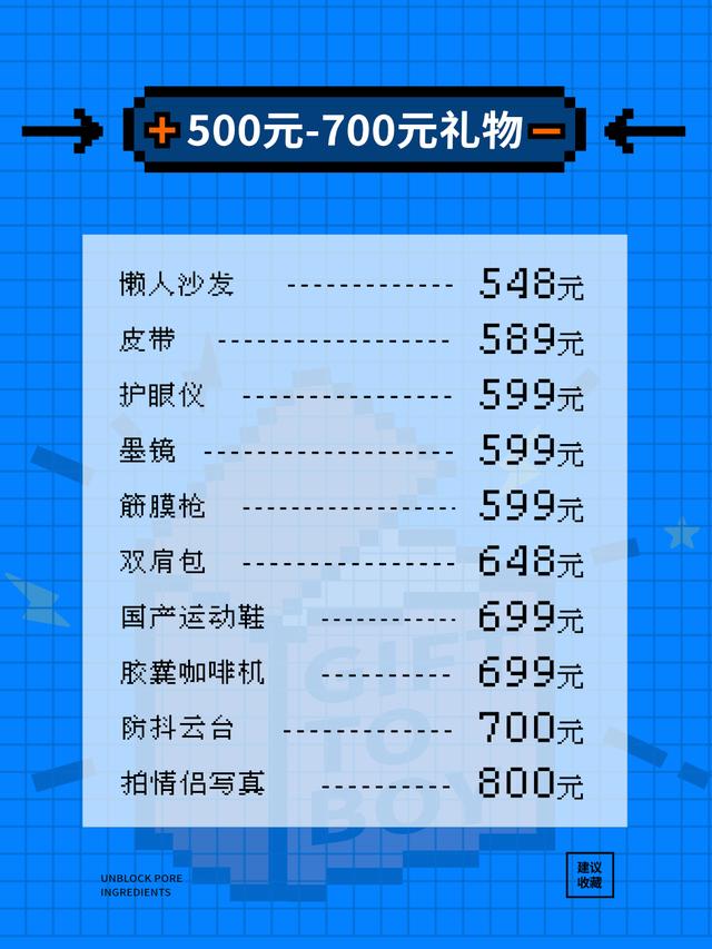 送给老婆情人节礼物七夕送男朋友什么礼物？实用礼物清单来啦