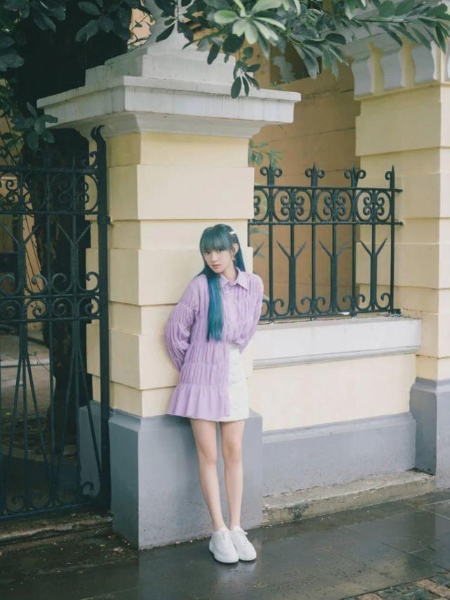 程瀟近照美過頭？電光藍雙馬尾配透視裝太驚艷，像「漫畫美少女」 娛樂八卦吃瓜 第7张