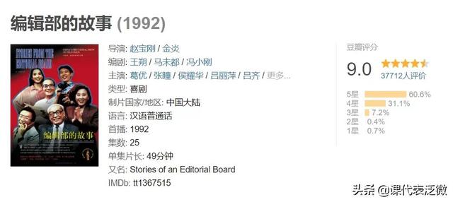 编辑部的故事第一集台词整理，编辑部的故事播出29年