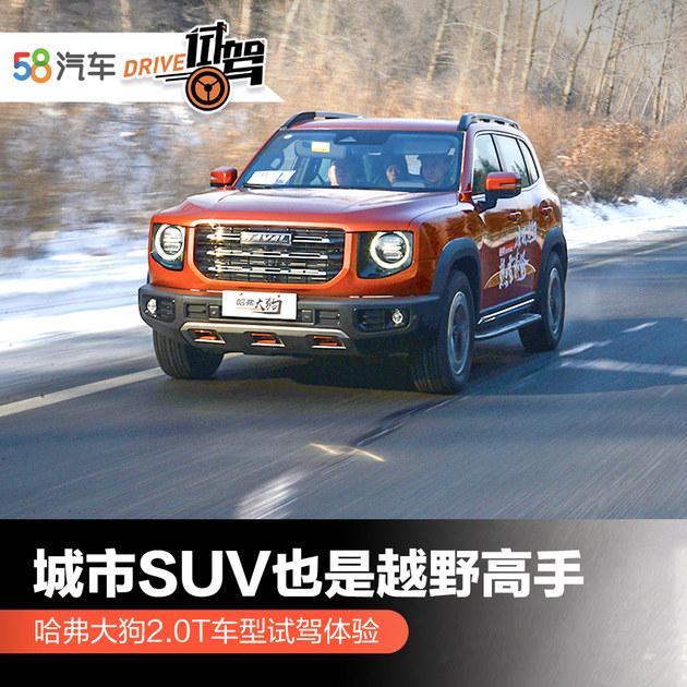 搭载适时四驱配两把差速锁 哈弗大狗2.0T试驾
