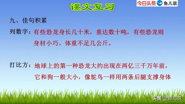 四年级语文下册各单元复习课件 1 8单元 小初高题库试卷课件教案网