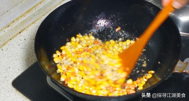 火腿玉米粒的家常做法窍门，这样的做法老人小孩都爱吃