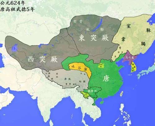 厘清突厥东突厥，西突厥各部（历史上的突厥汗国）