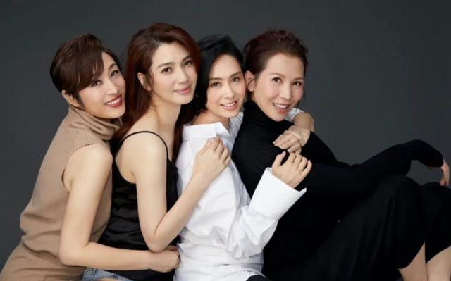 「港普F4」合體拍大片！四位女神優雅相擁氣質獨特，可以成團了 娛樂八卦吃瓜 第5张