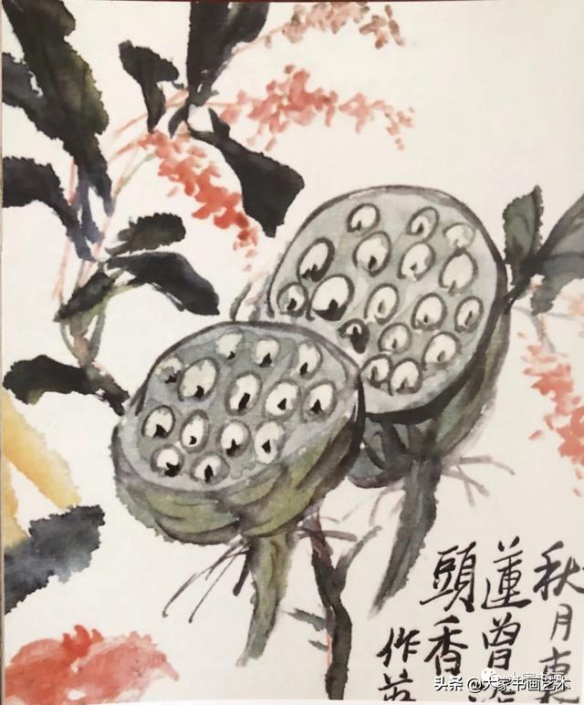 名画家水墨写意荷花，历代名家笔下的荷花