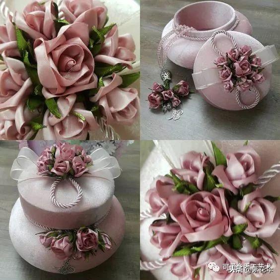 礼物彩带怎么拉出花,礼物包装拉花怎么用
