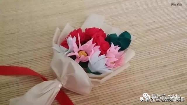 花束包装方法教程,花束怎么包装