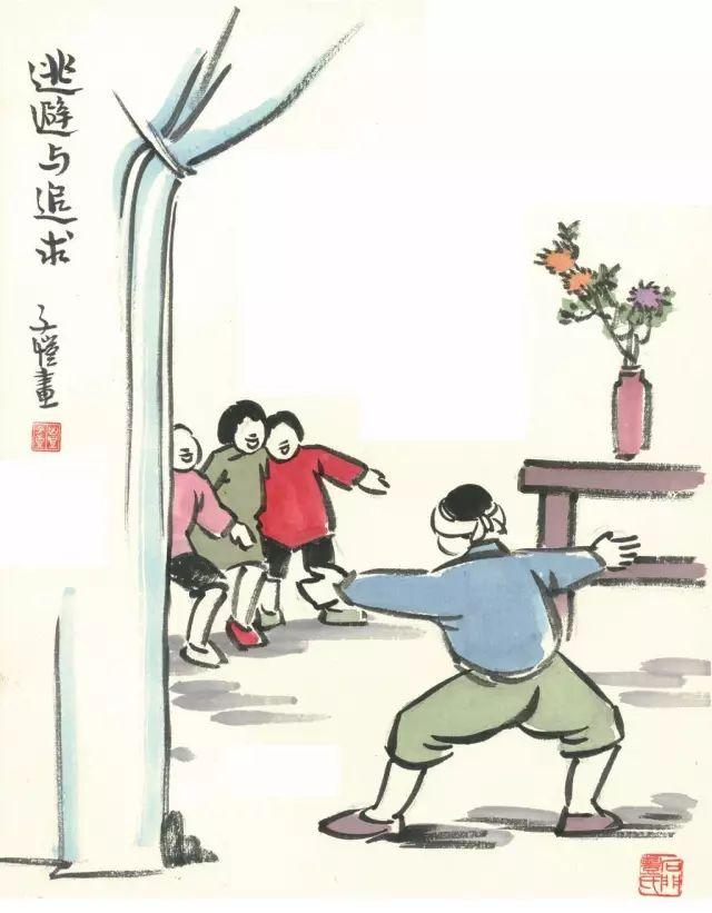 丰子恺漫画全集，丰子恺最著名的十幅漫画图（丰子恺100幅漫画处处是真）