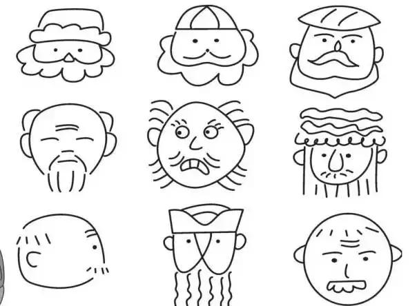 简笔画大全卡通人物 简笔画图片大全