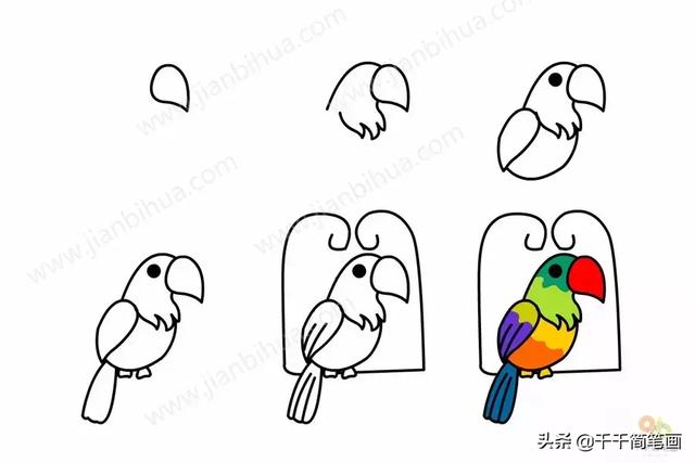 三岁儿童最简单的画 1一3岁简笔画图片大全