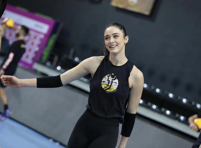 杜蘭特瘋狂點贊的女排運動員，這身材顏值也太令人羨慕了吧 街拍正妹 第10张