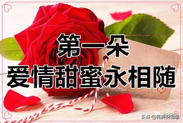 情人节送闺蜜什么礼物明日七夕情人节，送你七朵花，愿你吉祥浪漫，幸福美满