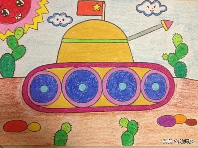 1一3岁宝宝学画画,大一班的小朋友学画画