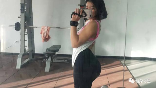 20歲洛陽女孩，健身後體重高達110斤，身材卻比原來更加窈窕 街拍正妹 第6张