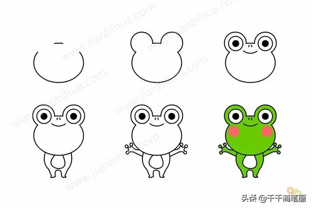 三岁儿童最简单的画 1一3岁简笔画图片大全