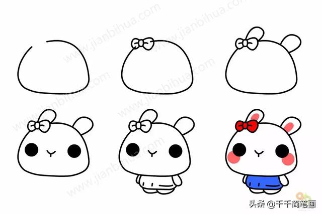 三岁儿童最简单的画 1一3岁简笔画图片大全