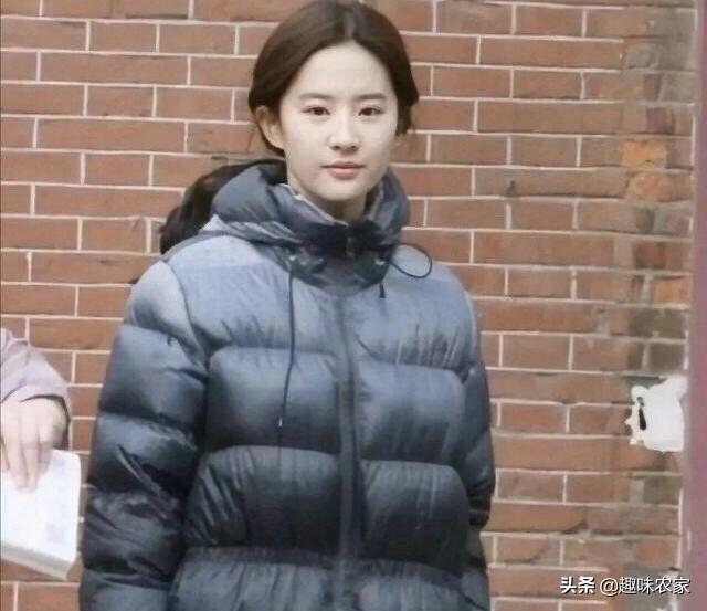 刘亦菲真正素颜照，刘亦菲素颜有多强