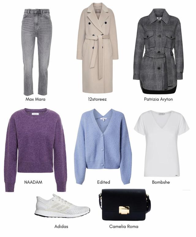 温柔蓝和优雅紫，紫色宽松毛衣怎么搭配才好看