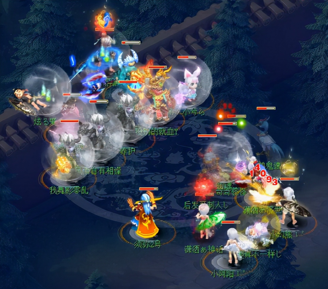 梦幻西游：化生中小死亡倒地也能翻？花果山当头一棒秒化生