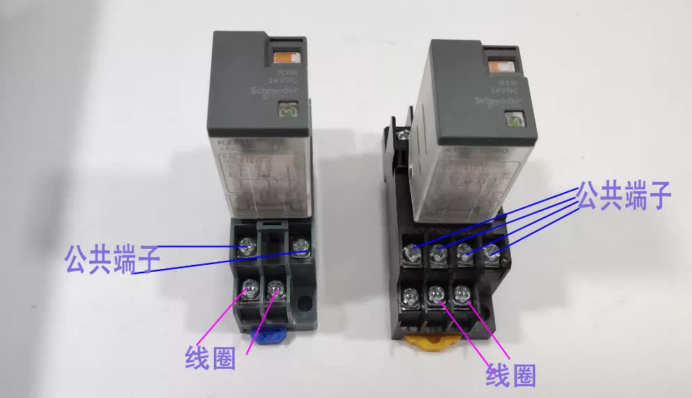 8脚中间继电器接线图220v8脚中间继电器接线图