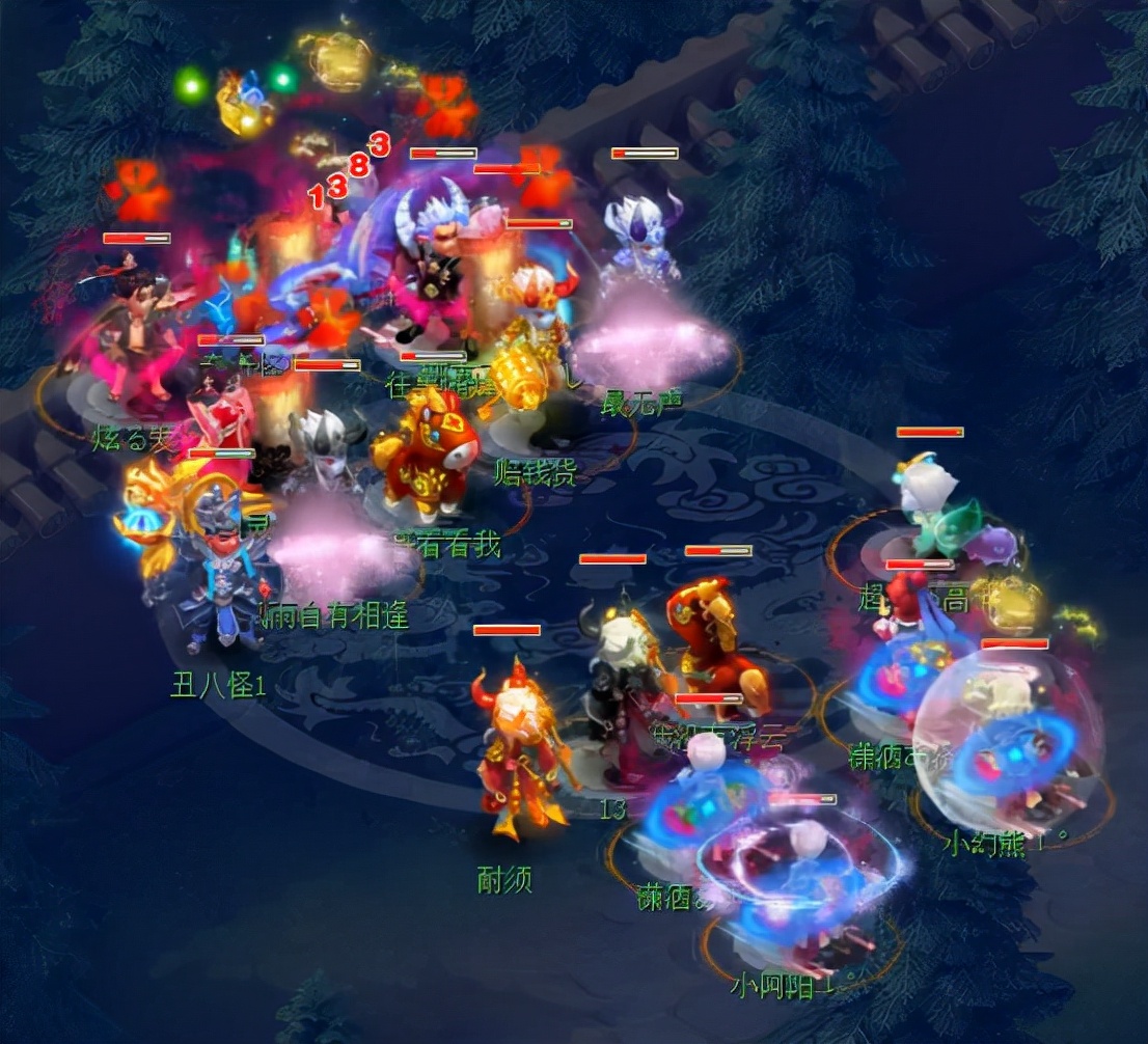 梦幻西游：化生中小死亡倒地也能翻？花果山当头一棒秒化生